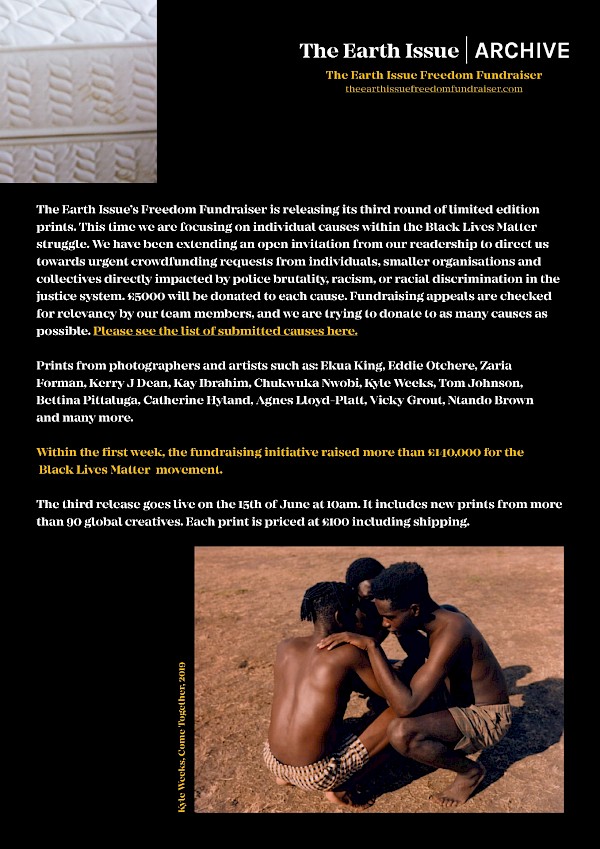 THE EARTH ISSUE FREEDOM FUNDRAISER