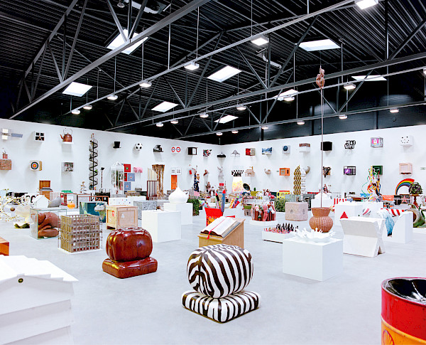 PART OF THE ZUBLUDOWICZ COLLECTION, KEITH TYSON'S LARGE FIELD ARRAY, A SINGLE WORK COMPRISING NEARLY 300 SCULPTRURES, HOUSED INSDIE A BARN ON THE FINNISH ISLAND OF SARVISALO