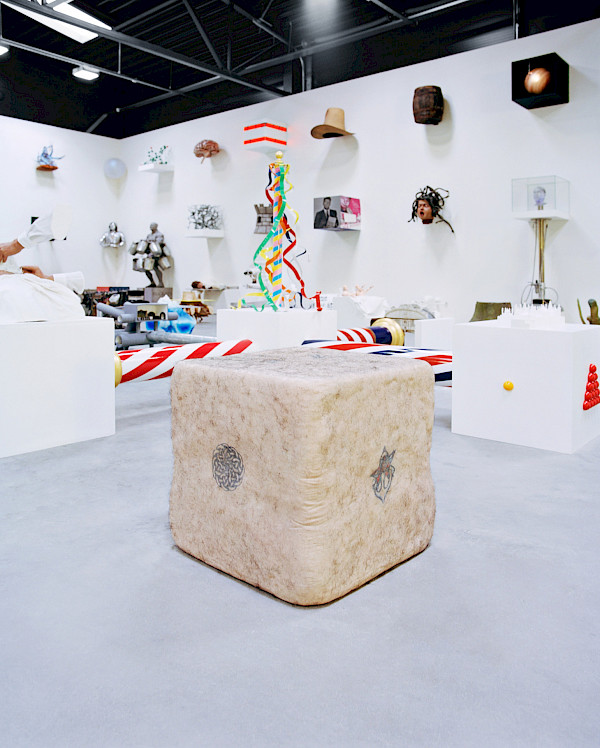 PART OF THE ZUBLUDOWICZ COLLECTION, KEITH TYSON'S LARGE FIELD ARRAY, A SINGLE WORK COMPRISING NEARLY 300 SCULPTRURES, HOUSED INSDIE A BARN ON THE FINNISH ISLAND OF SARVISALO